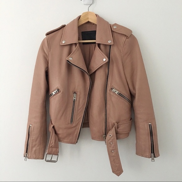 *SOLD* All Saints Leather Jacket - Picture 2 of 4